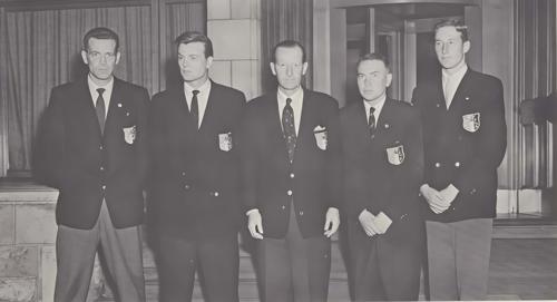 Kare Kittilsen, Eric Osland, Arild Wahlstrom, John Johansen, Einar Wahlstrom